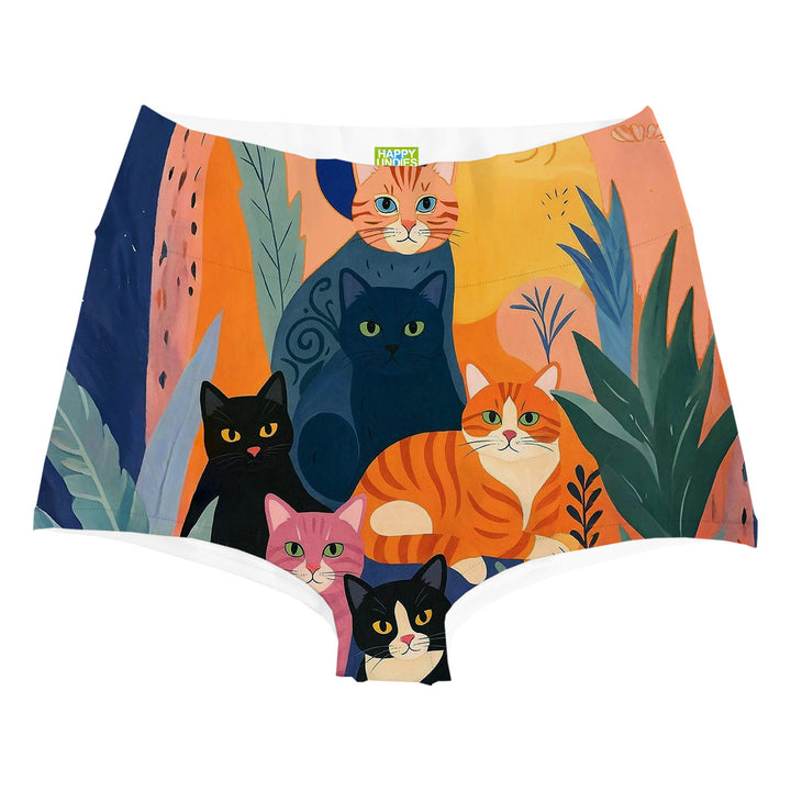 Catty Highwaist Woman Underwear Beachwear Loungewear