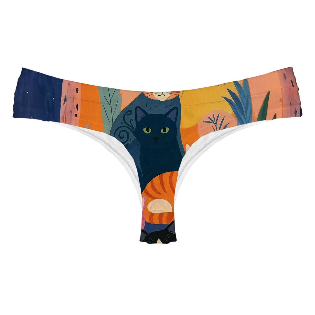 Catty String Woman Underwear Beachwear Loungewear