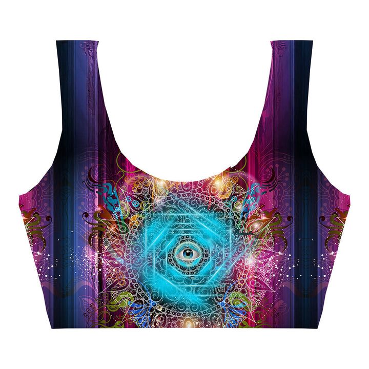 Chakra Crop Top Back