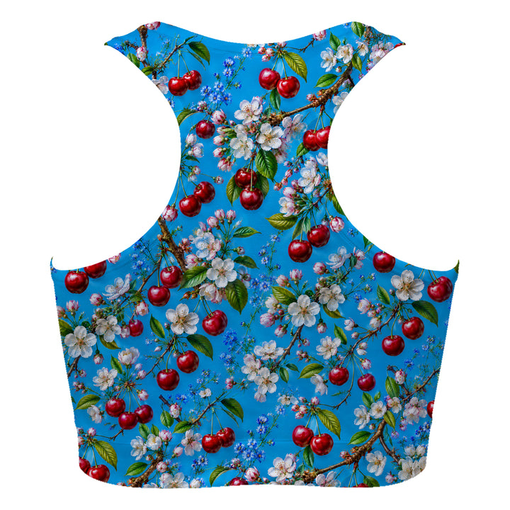 Cherry Sport Bra Woman Underwear Beachwear Loungewear