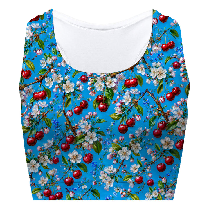 Cherry Sport Bra Woman Underwear Beachwear Loungewear