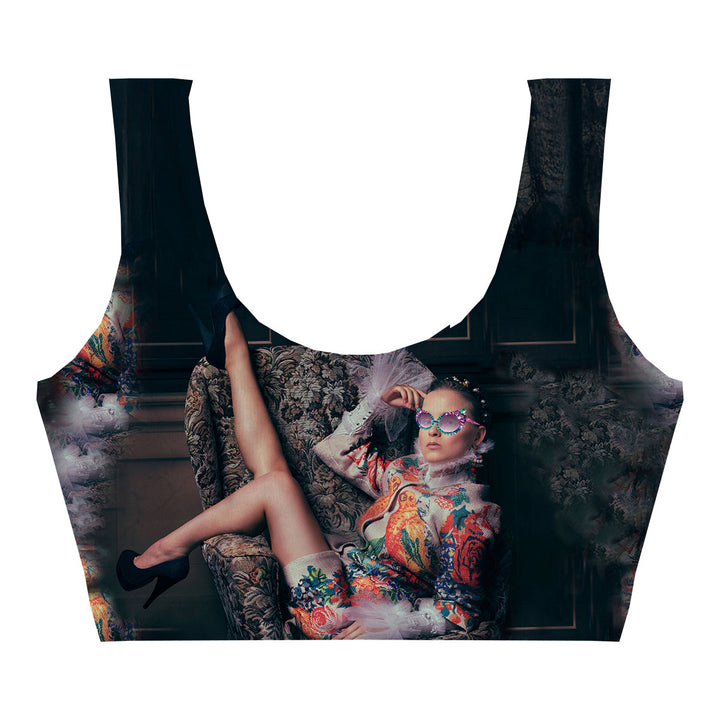 Chic Classic Crop Top Back