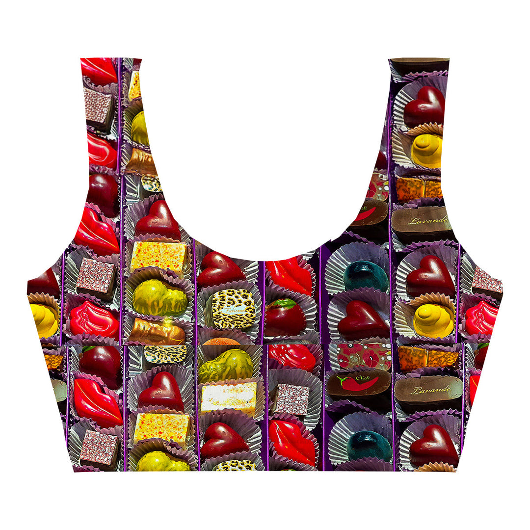 Choco Lover Crop Top Front