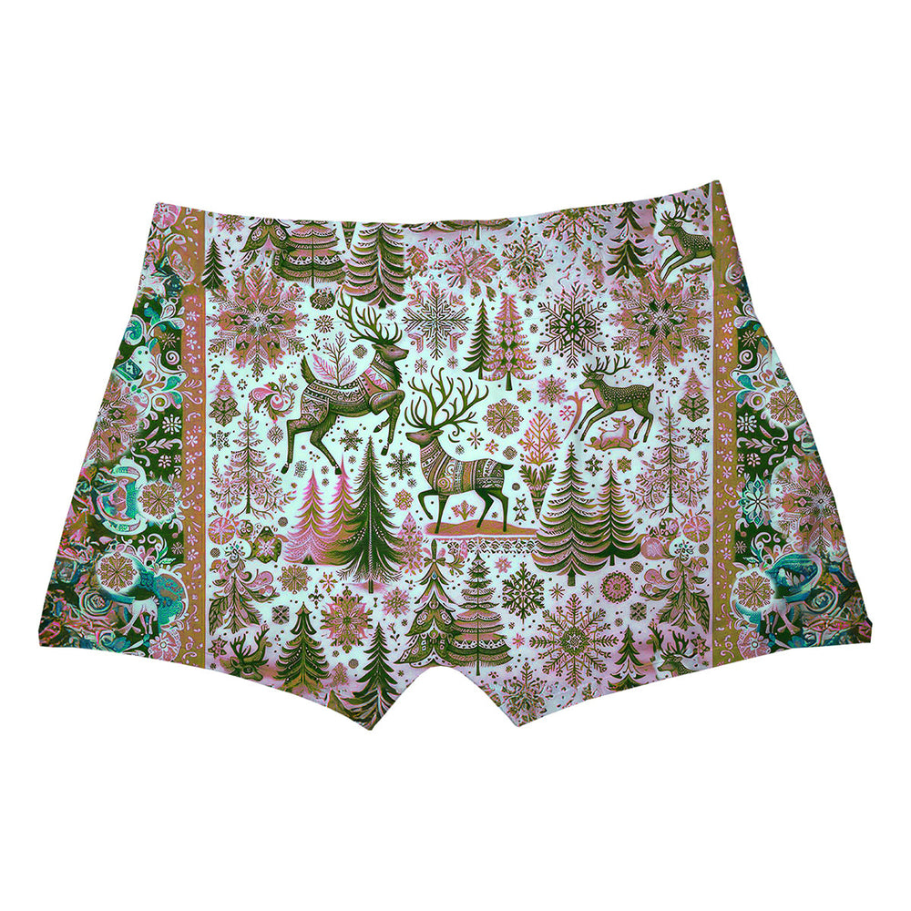 Christmas Deer Boxer Man Underwear Beachwear Loungewear