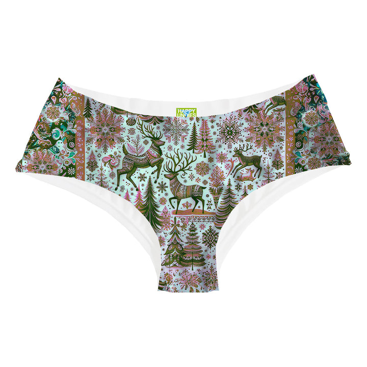 Christmas Deer Hipster Woman Underwear Beachwear Loungewear