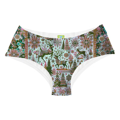 Christmas Deer Hipster Woman Underwear Beachwear Loungewear
