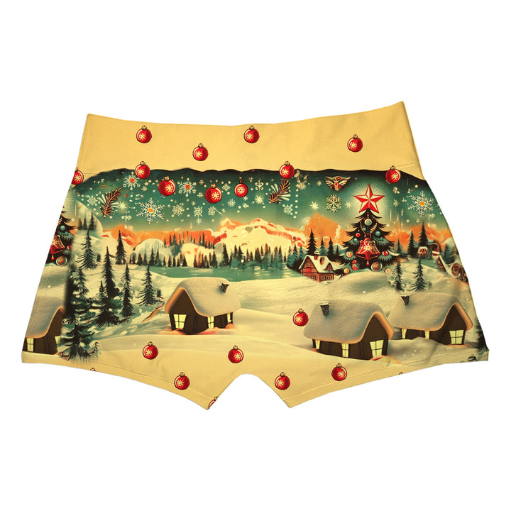 Country Christmas Boxer Man Underwear Beachwear Loungewear