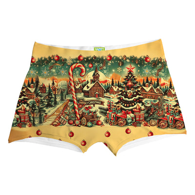 Country Christmas Boxer Man Underwear Beachwear Loungewear