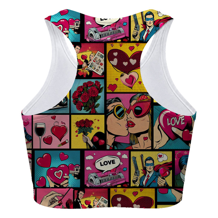 Crazy In Love Sport Bra Woman Underwear Beachwear Loungewear