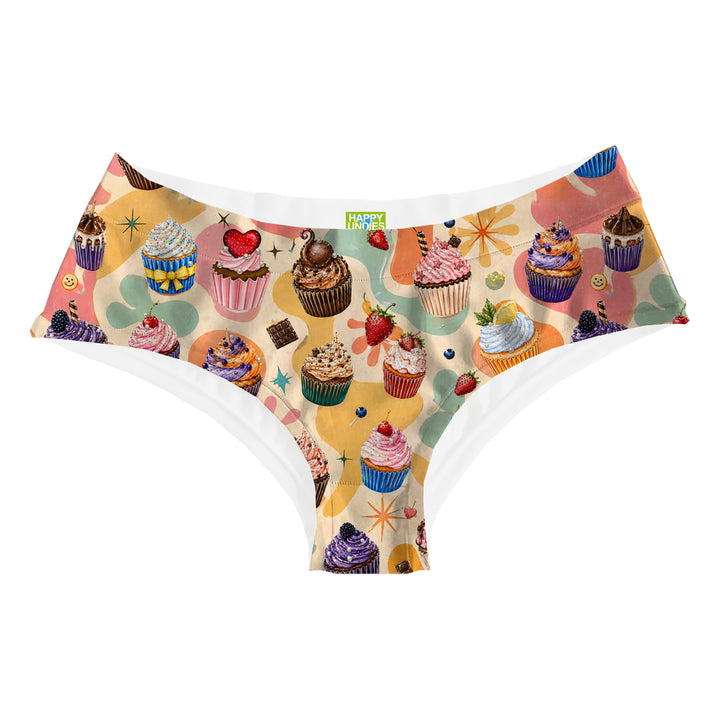 Cupcakes Hipster Woman Underwear Beachwear Loungewear