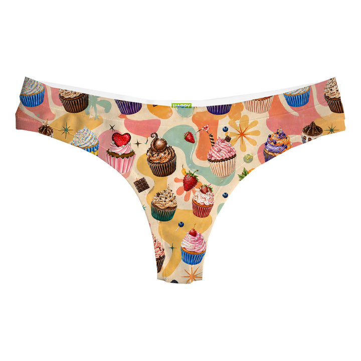 Cupcakes String Woman Underwear Beachwear Loungewear