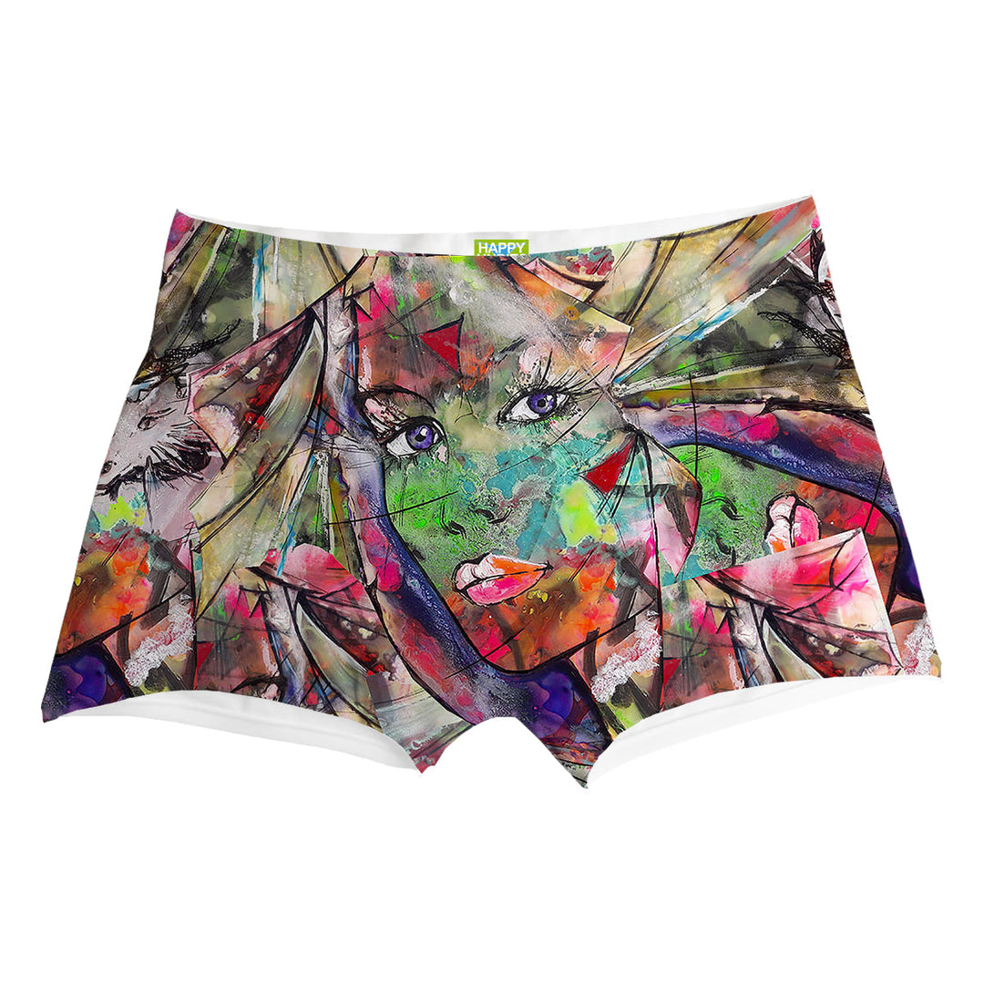 Cyber Girl Boxer Front