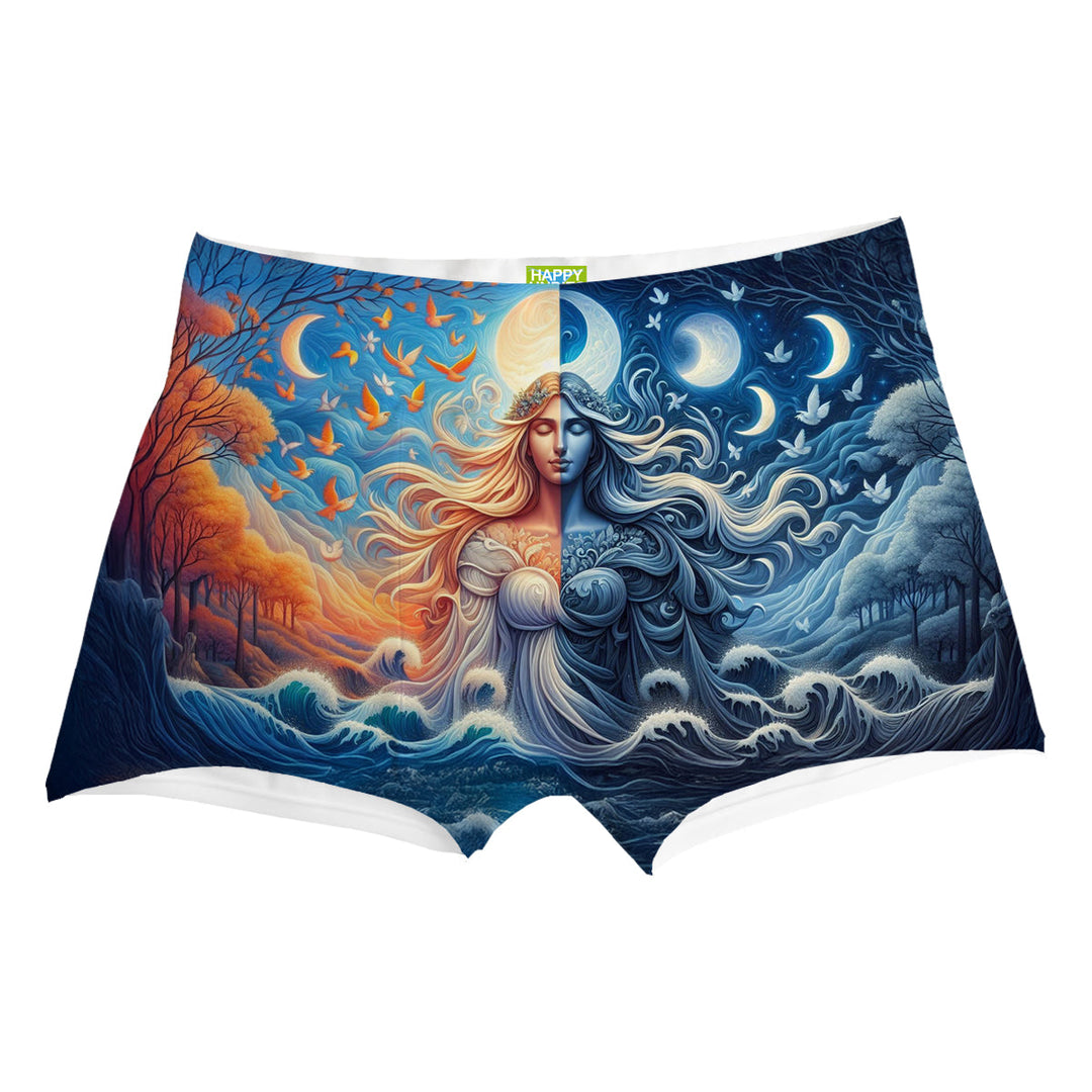 Day And Night Boxer Man Underwear Beachwear Loungewear
