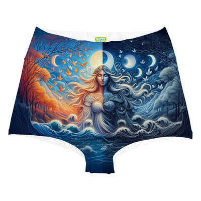 Day And Night Highwaist Woman Underwear Beachwear Loungewear