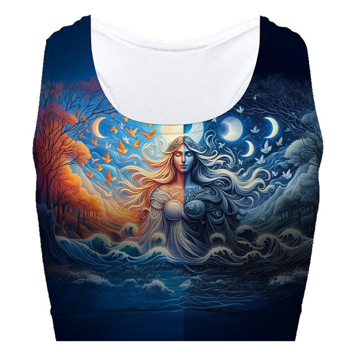 Day And Night Sport Bra Woman Underwear Beachwear Loungewear