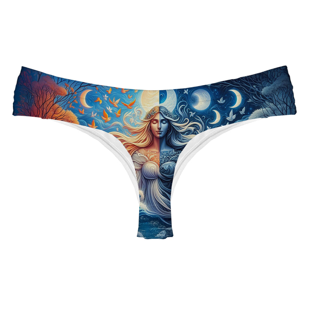 Day And Night String Woman Underwear Beachwear Loungewear