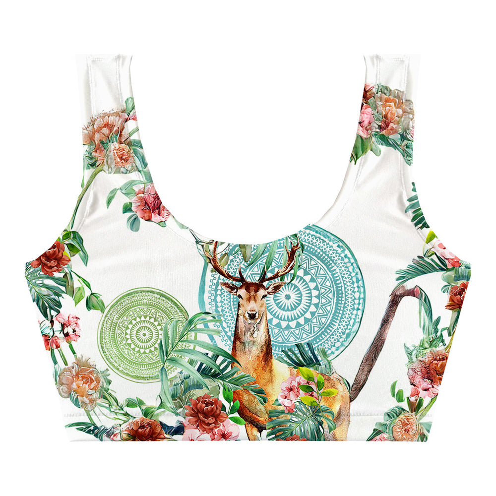 Deer Kiss Crop Top Back