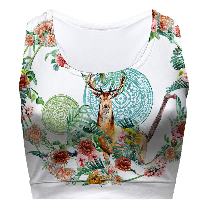 Deer Kiss Sport Bra Woman Underwear Beachwear Loungewear