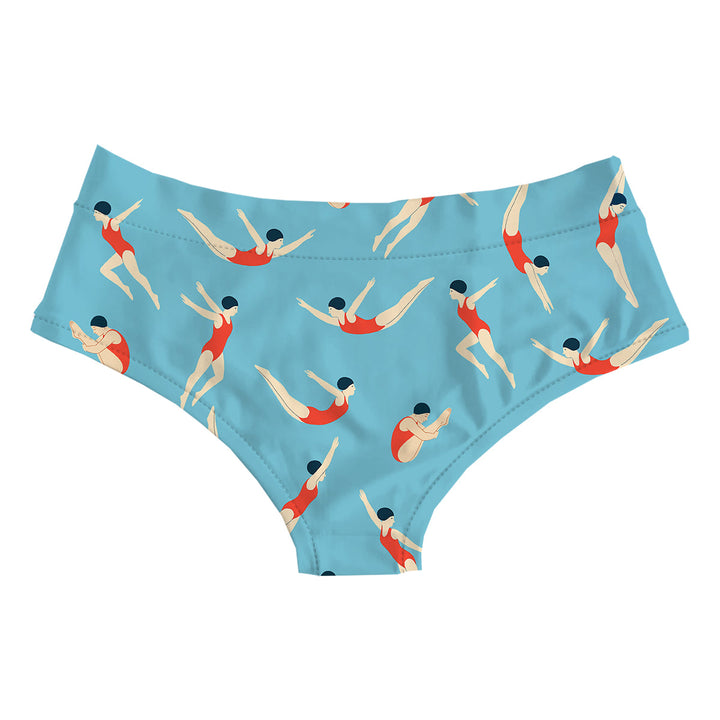 Dive In Hipster Woman Underwear Beachwear Loungewear