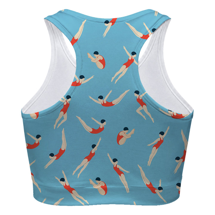 Dive In Sport Bra Woman Underwear Beachwear Loungewear