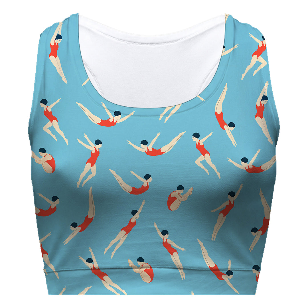 Dive In Sport Bra Woman Underwear Beachwear Loungewear