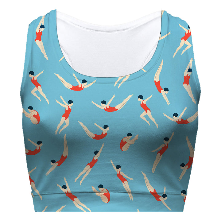 Dive In Sport Bra Woman Underwear Beachwear Loungewear