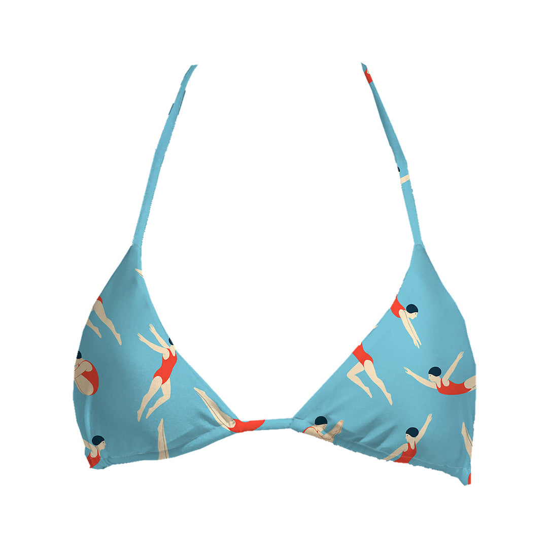 Dive In Top Triangle Woman Underwear Beachwear Loungewear