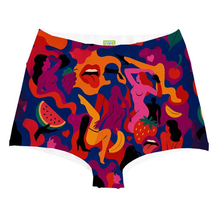 Diversity Highwaist Woman Underwear Beachwear Loungewear