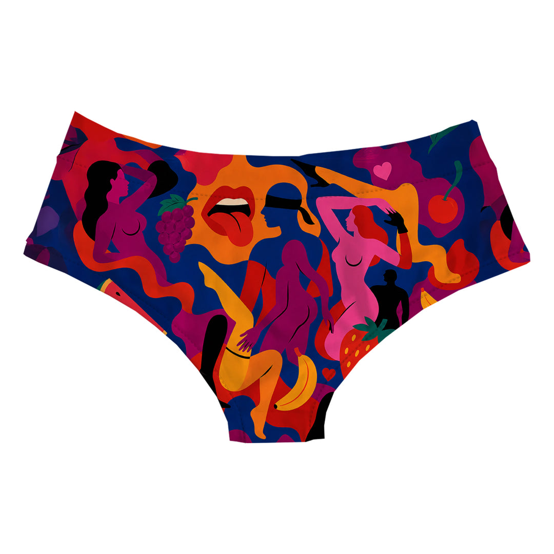 Diversity Hipster Woman Underwear Beachwear Loungewear
