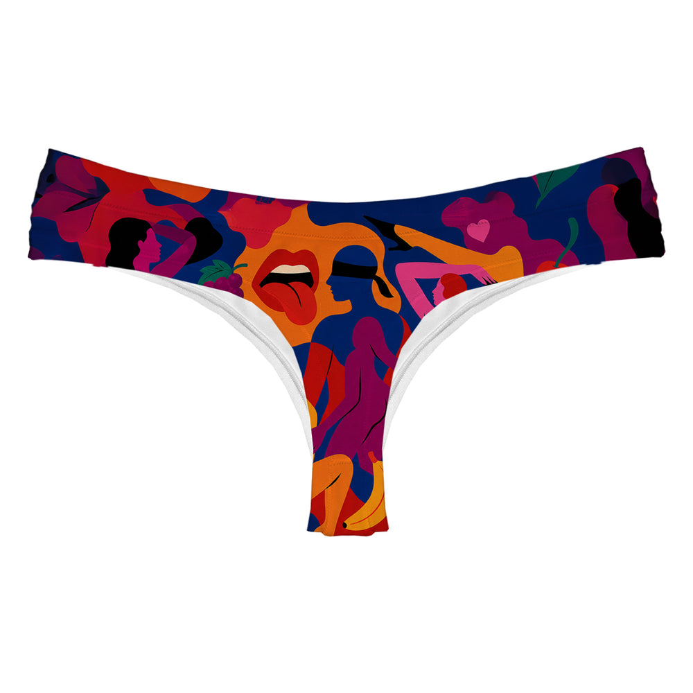 Diversity String Woman Underwear Beachwear Loungewear