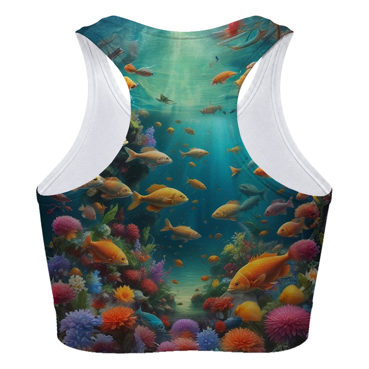 Diving Cat Sport Bra Woman Underwear Beachwear Loungewear