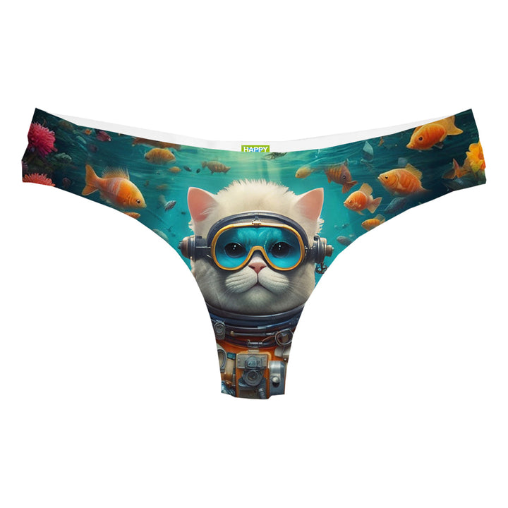 Diving Cat String Front