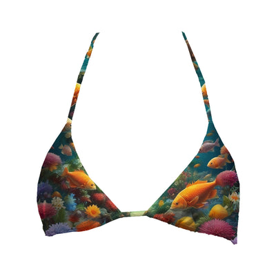 Diving Cat Top Triangle Front