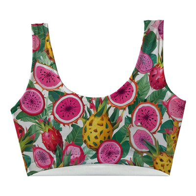Dragon Fruits Crop Top Front