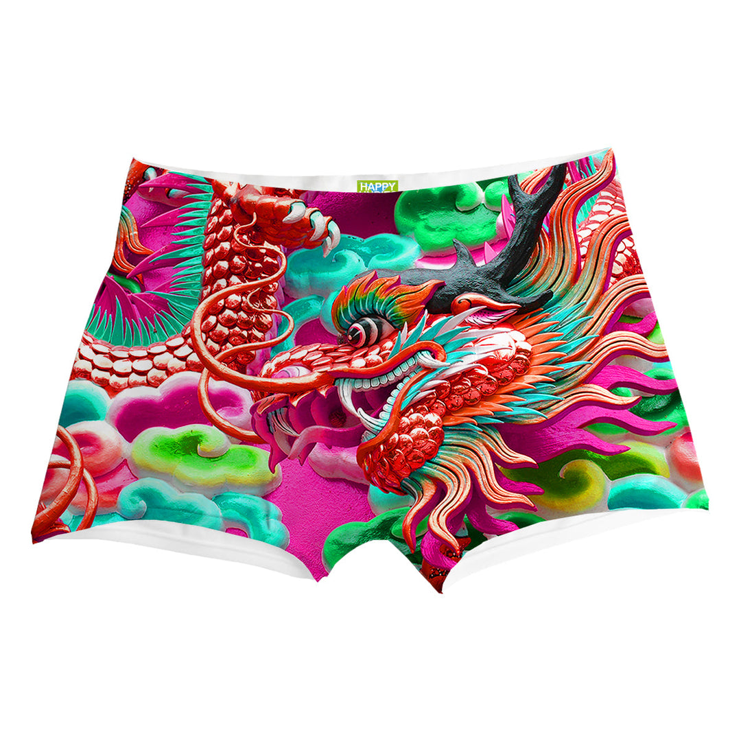 Dragon Pink Boxer Front