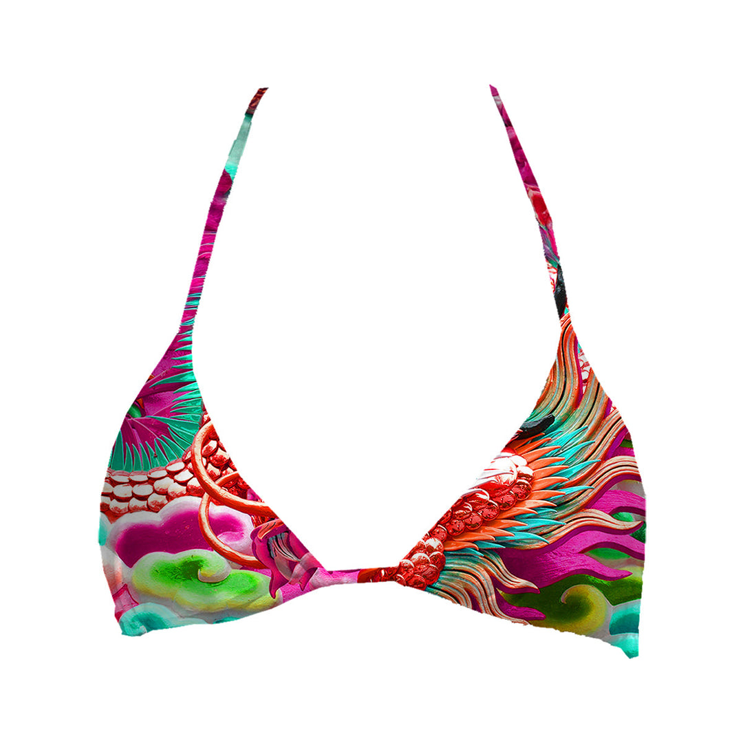 Dragon Pink Top Triangle Front
