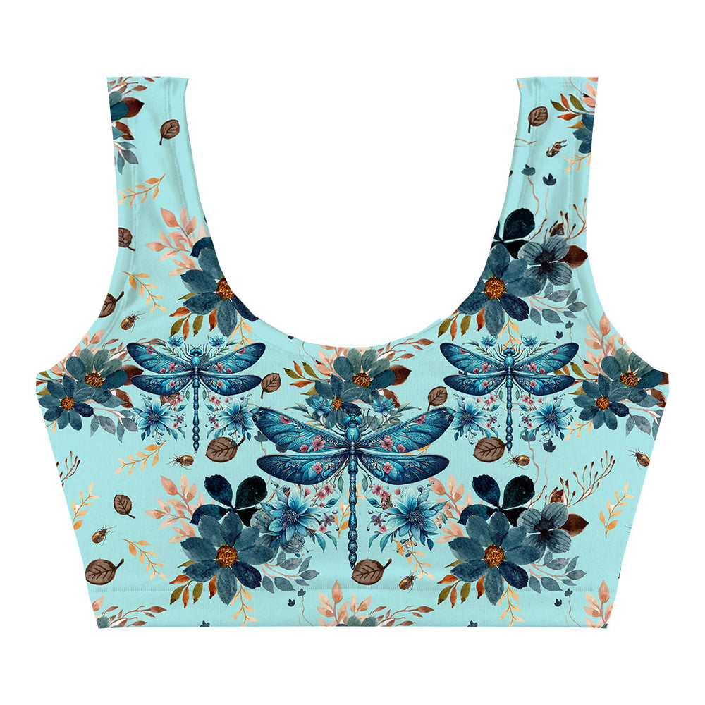 Dragonfly Crop Top Back