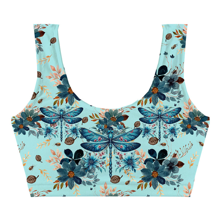 Dragonfly Crop Top Front