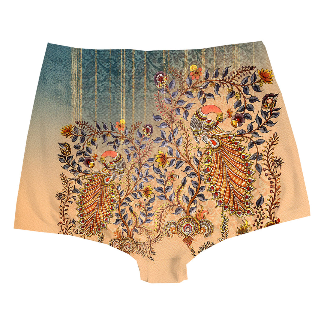 Dream Pattern Highwaist Woman Underwear Beachwear Loungewear