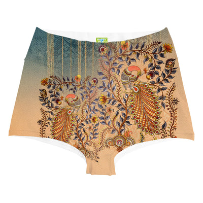 Dream Pattern Highwaist Woman Underwear Beachwear Loungewear