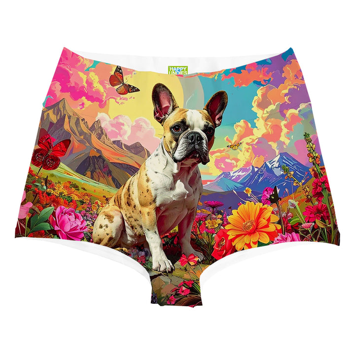 Dreaming Dog Highwaist Woman Underwear Beachwear Loungewear