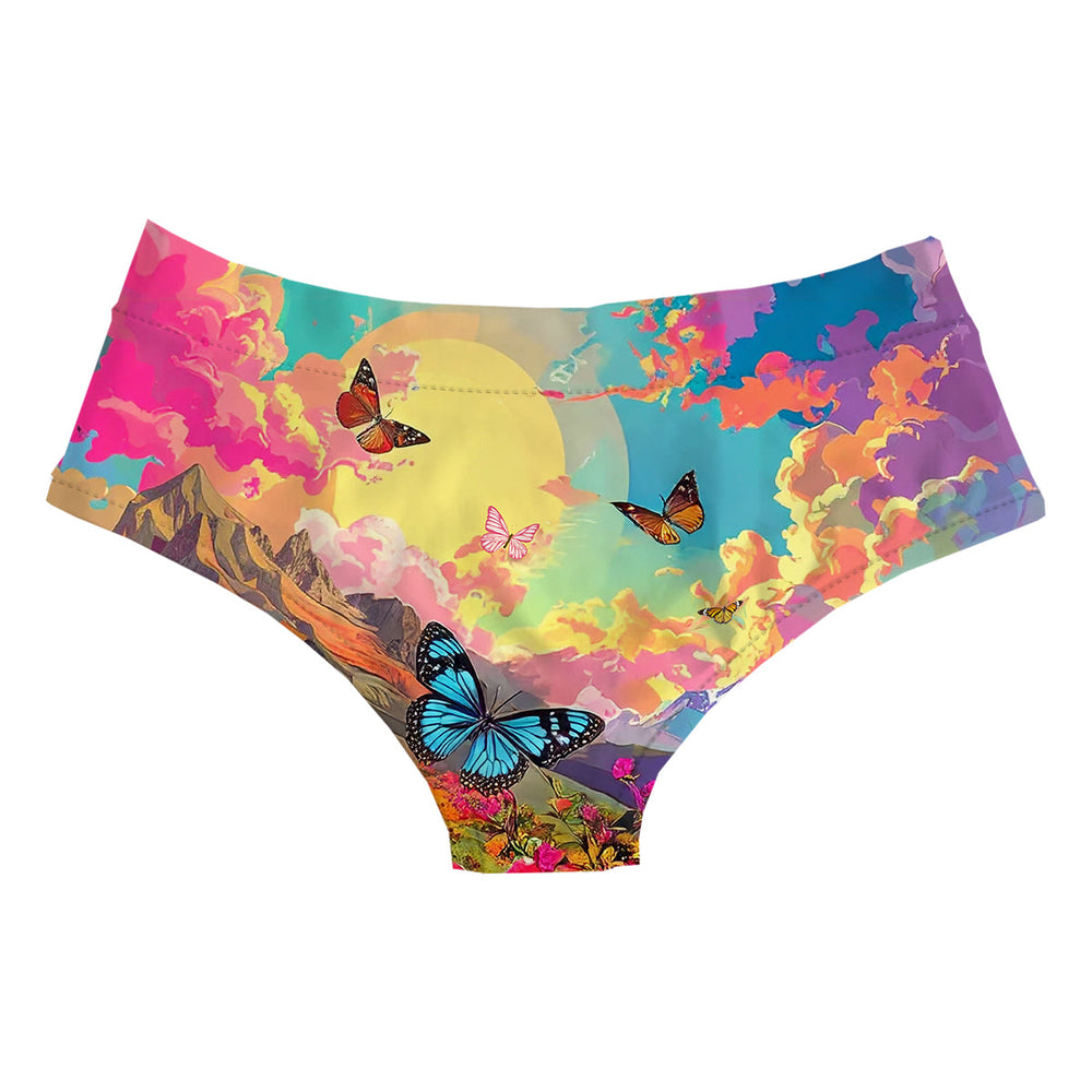 Dreaming Dog Hipster Woman Underwear Beachwear Loungewear