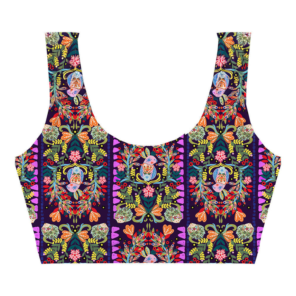 Easter Bunny Crop Top Back