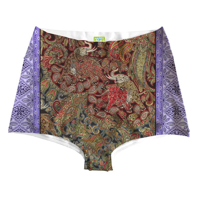 Elefant Batik Highwaist Front