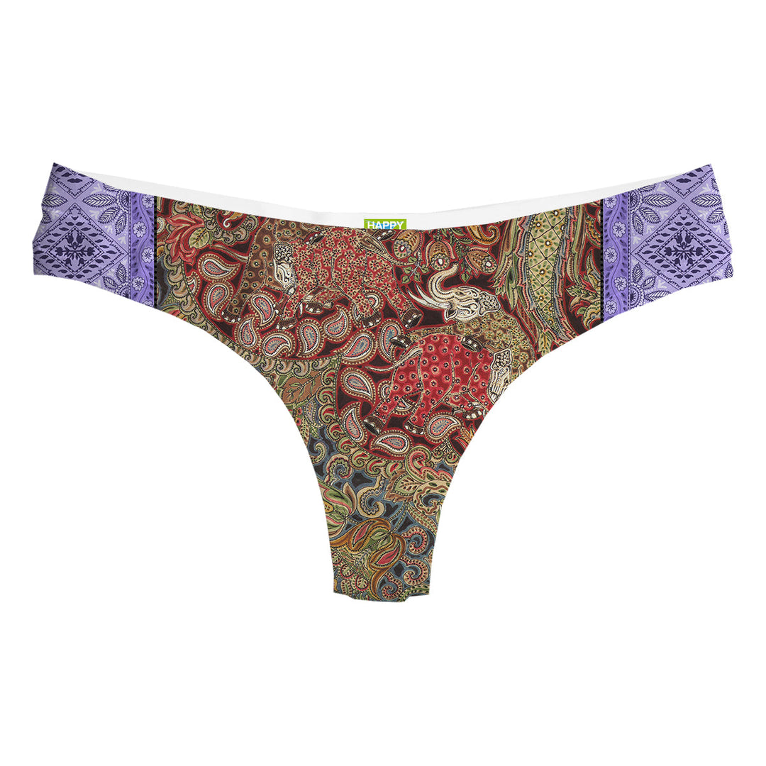Elefant Batik String Front