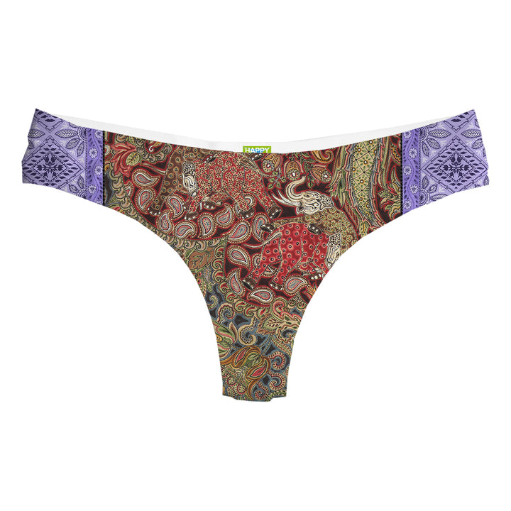 Elefant Batik String Front