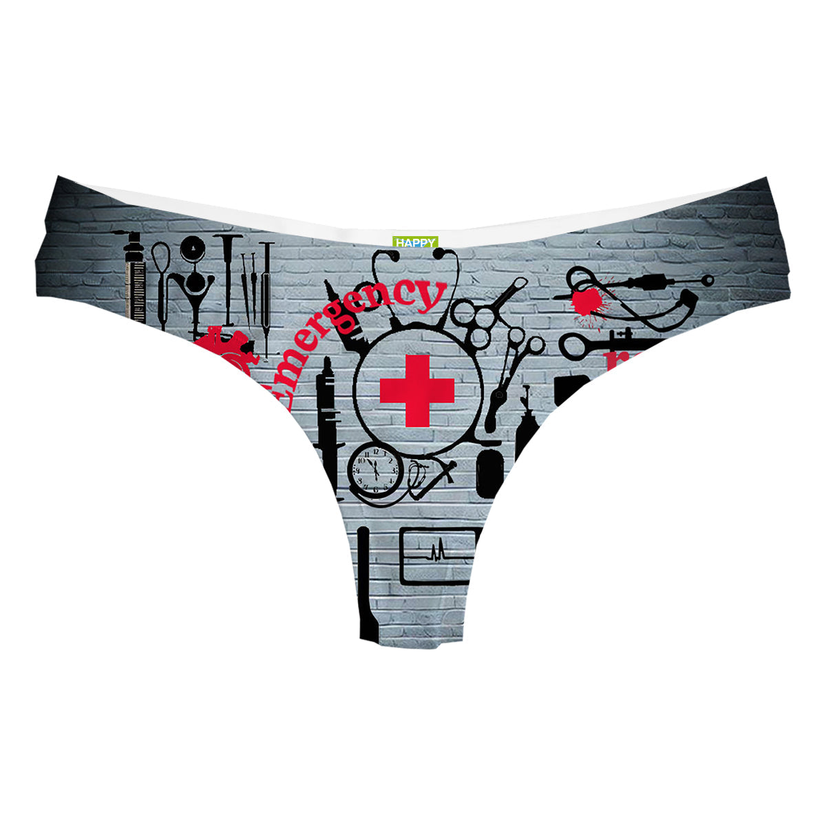 Emergency Room String | HAPPY UNDIES Underwear, Beachwear & Loungewear ...