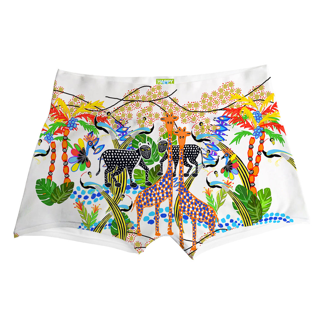 Fauna White Boxer Front