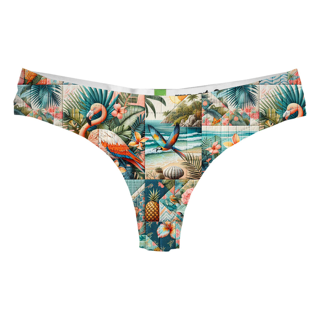 Flamingo Patchwork String
