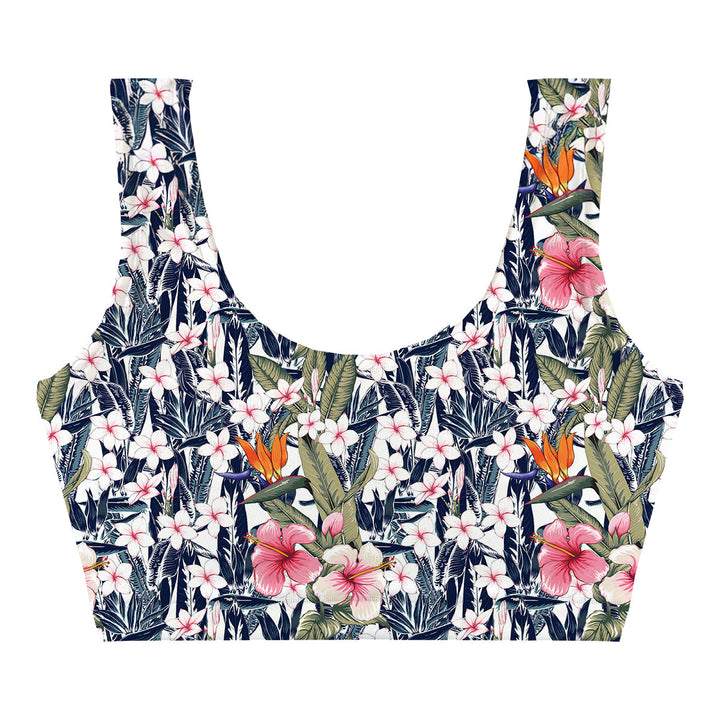 Floral Mood Crop Top Front